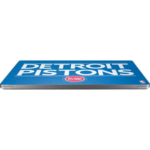 NBA Detroit Pistons Standard - Blue Universal Laptop 11in (8.8 x 6.2in) Skin