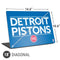 NBA Detroit Pistons Standard - Blue Universal Laptop 18in (14.6 x 10.6in) Skin