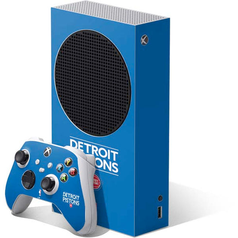 NBA Detroit Pistons Standard - Blue Xbox Series S Bundle Skin