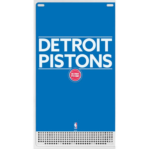 NBA Detroit Pistons Standard - Blue Xbox Series S Bundle Skin