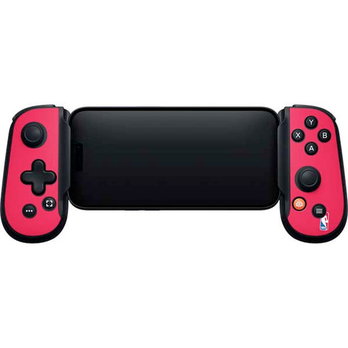 NBA Detroit Pistons Standard - Red Backbone One for iPhone Game Controller Skin