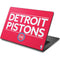 NBA Detroit Pistons Standard - Red Dell Chromebook Skin