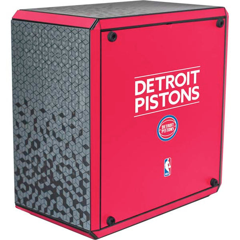 NBA Detroit Pistons Standard - Red Cooler Master MasterBox Q300L Mini Tower Skin