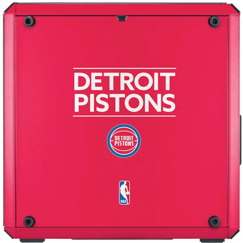 NBA Detroit Pistons Standard - Red Cooler Master MasterBox Q300L Mini Tower Skin