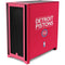 NBA Detroit Pistons Standard - Red Corsair 4000D Tempered Glass Mid-Tower ATX Case Skin