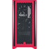 NBA Detroit Pistons Standard - Red Corsair 4000D Tempered Glass Mid-Tower ATX Case Skin