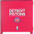 NBA Detroit Pistons Standard - Red Corsair 4000D Tempered Glass Mid-Tower ATX Case Skin