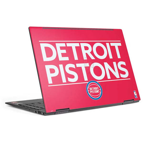 NBA Detroit Pistons Standard - Red HP Envy Skin