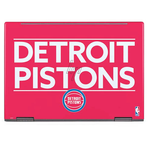 NBA Detroit Pistons Standard - Red HP Envy Skin