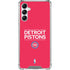 NBA Detroit Pistons Standard - Red Galaxy A14 5G Clear Case