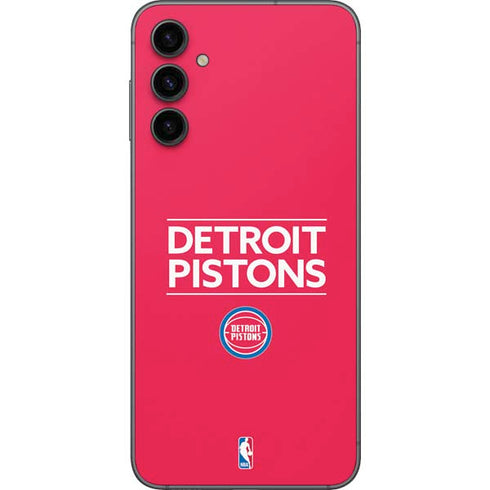 NBA Detroit Pistons Standard - Red Galaxy A14 5G Skin