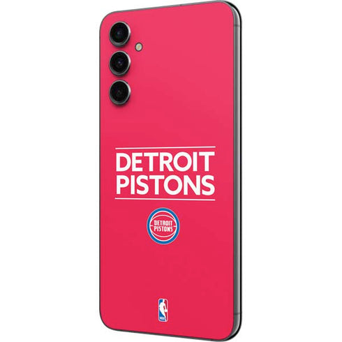 NBA Detroit Pistons Standard - Red Galaxy A14 5G Skin