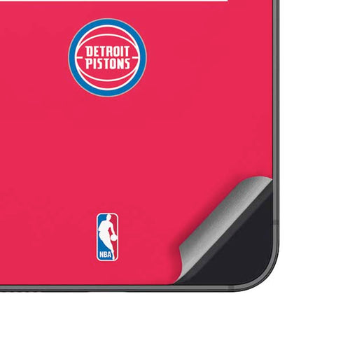 NBA Detroit Pistons Standard - Red Galaxy A14 5G Skin