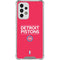 NBA Detroit Pistons Standard - Red Galaxy A33 5G Clear Case