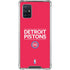 NBA Detroit Pistons Standard - Red Galaxy A71 5G Clear Case