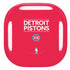 NBA Detroit Pistons Standard - Red Galaxy Buds Pro Skin