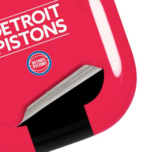 NBA Detroit Pistons Standard - Red Galaxy Buds Pro Skin