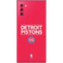 NBA Detroit Pistons Standard - Red Galaxy Note 10 Skin