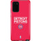 NBA Detroit Pistons Standard - Red Galaxy Note20 5G Pro Case
