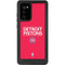 NBA Detroit Pistons Standard - Red Galaxy Note20 5G Waterproof Case
