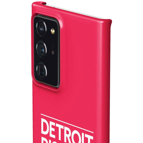 NBA Detroit Pistons Standard - Red Galaxy Note20 Ultra 5G Lite Case