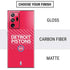 NBA Detroit Pistons Standard - Red Galaxy Note20 Ultra 5G Skin