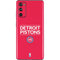 NBA Detroit Pistons Standard - Red Galaxy S20 Fan Edition Skin