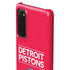NBA Detroit Pistons Standard - Red Galaxy S20 Lite Case