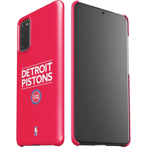 NBA Detroit Pistons Standard - Red Galaxy S20 Lite Case