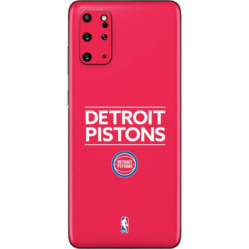 NBA Detroit Pistons Standard - Red Galaxy S20 Plus Skin