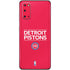 NBA Detroit Pistons Standard - Red Galaxy S20 Skin