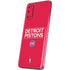 NBA Detroit Pistons Standard - Red Galaxy S20 Skin
