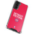 NBA Detroit Pistons Standard - Red Galaxy S21 5G Clear Case