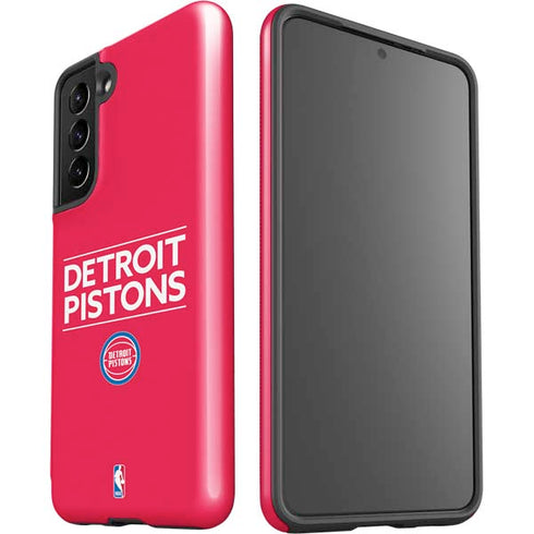 NBA Detroit Pistons Standard - Red Galaxy S21 5G Pro Case