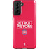 NBA Detroit Pistons Standard - Red Galaxy S21 FE Pro Case