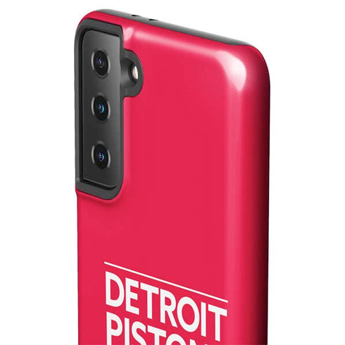 NBA Detroit Pistons Standard - Red Galaxy S21 Plus 5G Pro Case