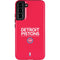 NBA Detroit Pistons Standard - Red Galaxy S22 Plus Pro Case