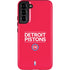 NBA Detroit Pistons Standard - Red Galaxy S22 Plus Pro Case
