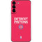 NBA Detroit Pistons Standard - Red Galaxy S22 Plus Skin