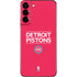 NBA Detroit Pistons Standard - Red Galaxy S22 Plus Skin