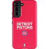 NBA Detroit Pistons Standard - Red Galaxy S22 Pro Case