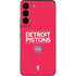 NBA Detroit Pistons Standard - Red Galaxy S22 Skin