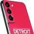 NBA Detroit Pistons Standard - Red Galaxy S22 Skin