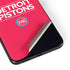 NBA Detroit Pistons Standard - Red Galaxy S22 Skin