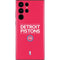 NBA Detroit Pistons Standard - Red Galaxy S22 Ultra Skin