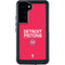 NBA Detroit Pistons Standard - Red Galaxy S23 Plus Waterproof Case
