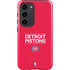 NBA Detroit Pistons Standard - Red Galaxy S23 Pro Case
