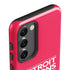 NBA Detroit Pistons Standard - Red Galaxy S23 Pro Case