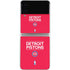 NBA Detroit Pistons Standard - Red Galaxy Z Flip3 5G Skin