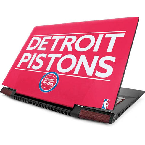 NBA Detroit Pistons Standard - Red Lenovo IdeaPad Skin